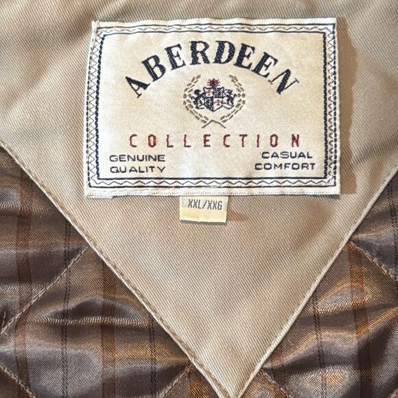 Men’s Vintage Aberdeen Collection Soft Winter Jacket Removable Liner Size XXL - Picture 8 of 16